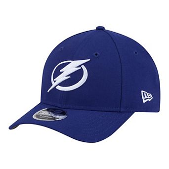 Men's New Era Blue Tampa Bay Lightning COOLERA 9FORTY M-Crown Adjustable Hat
