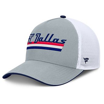 Men's Fanatics Gray FC Dallas Knuckle Trucker Adjustable Hat