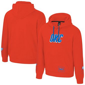 Unisex Stadium Essentials Orange Oklahoma City Thunder NBA Legends City Star Fleece Hoodie