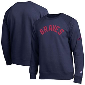Men's Champion Navy Atlanta Braves All-Star Sweatshirt