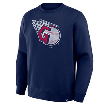 Men's Fanatics Navy Cleveland Guardians Legacy Sweatshirt
