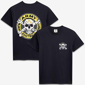 Men's Black Army Black Knights Circle Badge Comfort Colors T-Shirt