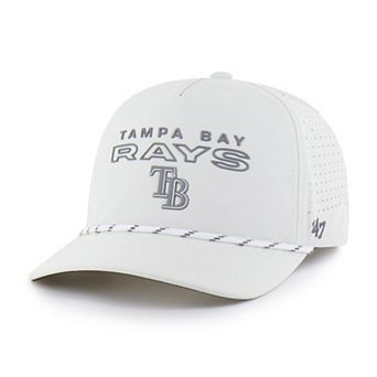 Men's '47 White Tampa Bay Rays Forward Vault Hitch Adjustable Hat