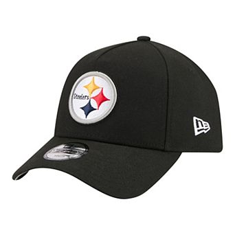 Youth New Era Black Pittsburgh Steelers 9FORTY A-Frame Adjustable Hat