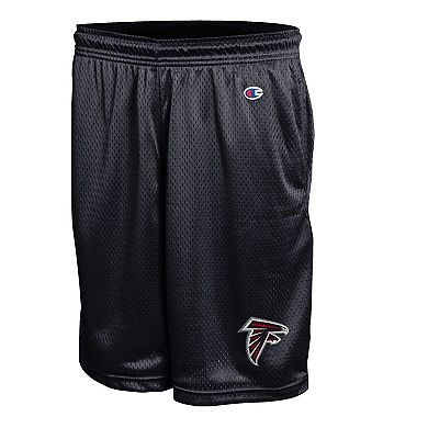 Men's Champion Black Atlanta Falcons Classic Mesh Shorts