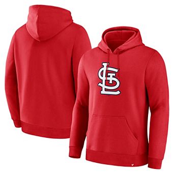 Men's Fanatics Red St. Louis Cardinals Primary Logo Legacy Hoodie