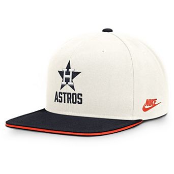 Men's Nike Cream/Navy Houston Astros Cooperstown Pro Dri-FIT Snapback Hat