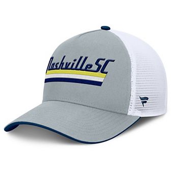 Men's Fanatics Gray Nashville SC Knuckle Trucker Adjustable Hat