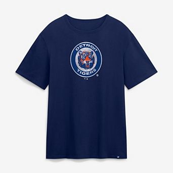 Men's Fanatics Navy Detroit Tigers Vintage Logo Legacy T-Shirt