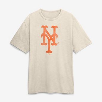 Men's Fanatics Tan New York Mets Stadium Slub T-Shirt
