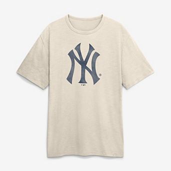 Men's Fanatics Tan New York Yankees Stadium Slub T-Shirt