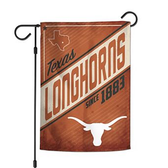 "WinCraft Texas Longhorns 12"" x 18"" Throwback Logo Double-Sided Garden Flag"