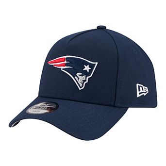 Youth New Era Navy New England Patriots 9FORTY A-Frame Adjustable Hat