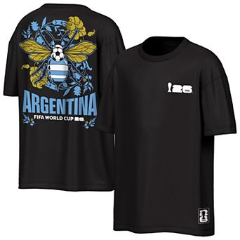 Men's Outerstuff Black FIFA World Cup 2026 Rally Oversized 2-Hit T-Shirt