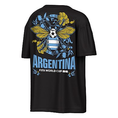 Men's Outerstuff Black FIFA World Cup 2026 Rally Oversized 2-Hit T-Shirt