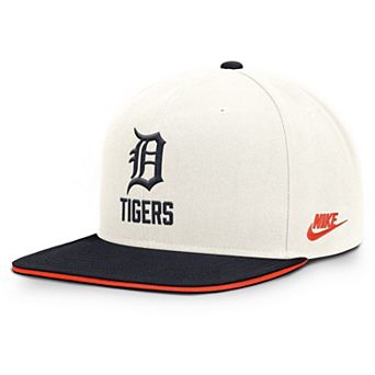 Men's Nike Cream/Navy Detroit Tigers Cooperstown Pro Dri-FIT Snapback Hat