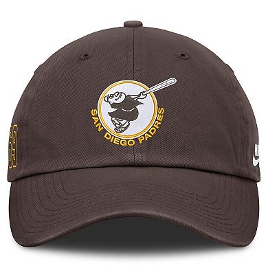 Men's Nike Brown San Diego Padres Cooperstown Club Adjustable Hat