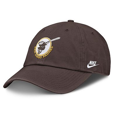 Men's Nike Brown San Diego Padres Cooperstown Club Adjustable Hat