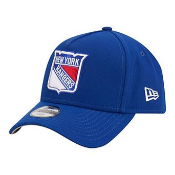 Youth New Era Blue New York Rangers 9FORTY A-Frame Adjustable Hat