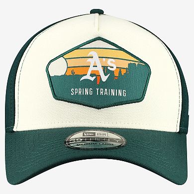 Men's New Era Stone Athletics 2026 Spring Training Fan Pack Gradient 39THIRTY Flex Hat