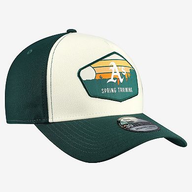 Men's New Era Stone Athletics 2026 Spring Training Fan Pack Gradient 39THIRTY Flex Hat
