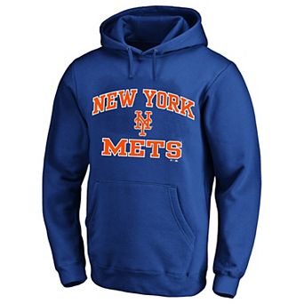 Men's Fanatics Royal New York Mets Big & Tall Heart & Soul Hoodie