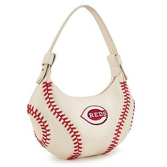 Montana West Cincinnati Reds Shoulder Hobo Bag