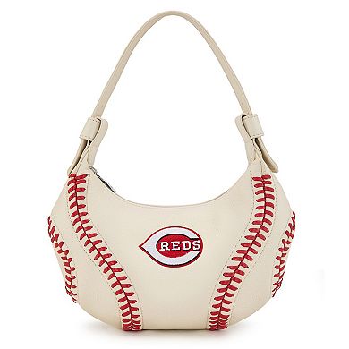 Montana West Cincinnati Reds Shoulder Hobo Bag