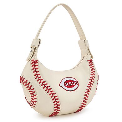 Montana West Cincinnati Reds Shoulder Hobo Bag