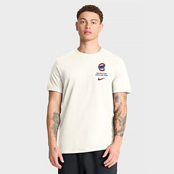 Men's Nike Cream Chicago Cubs Primetime Inning T-Shirt