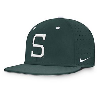 Men's Nike Green Michigan State Spartans Dugout True Dri-FIT Fitted Hat