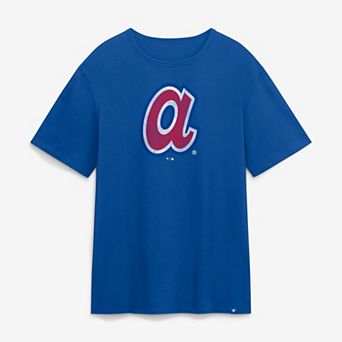 Men's Fanatics Royal Atlanta Braves Vintage Logo Legacy T-Shirt
