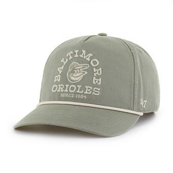 Men's '47 Olive Baltimore Orioles Canyon Ranchero Hitch Adjustable Hat