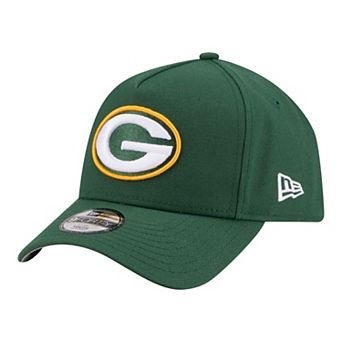 Youth New Era Green Green Bay Packers 9FORTY A-Frame Adjustable Hat