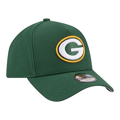 Youth New Era Green Green Bay Packers 9FORTY A-Frame Adjustable Hat