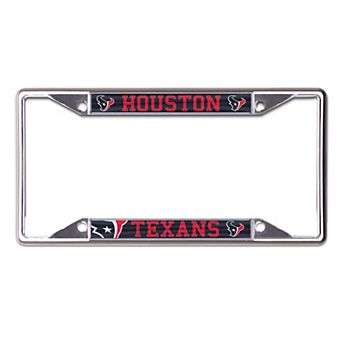 WinCraft Houston Texans Metal License Plate Frame