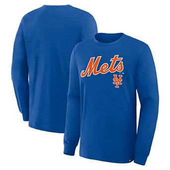 Men's Fanatics Royal New York Mets Lock-Up Legacy Long Sleeve T-Shirt