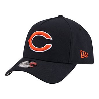 Youth New Era Navy Chicago Bears 9FORTY A-Frame Adjustable Hat