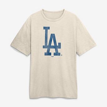 Men's Fanatics Tan Los Angeles Dodgers Stadium Slub T-Shirt