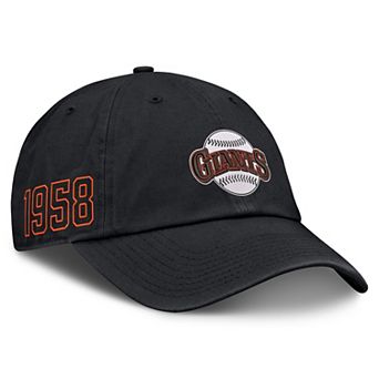 Men's Nike Black San Francisco Giants Cooperstown Club Adjustable Hat
