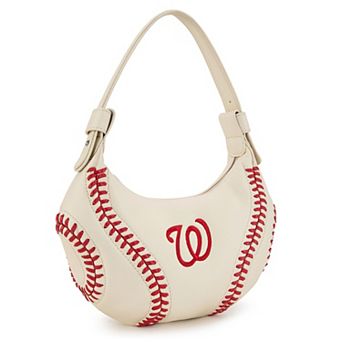 Montana West Washington Nationals Shoulder Hobo Bag