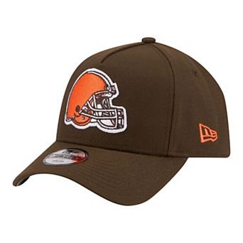 Youth New Era Brown Cleveland Browns 9FORTY A-Frame Adjustable Hat