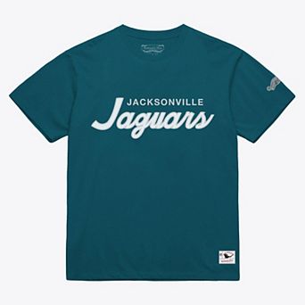 Men's Mitchell & Ness Teal Jacksonville Jaguars Head Coach Classic T-Shirt