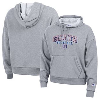 Women's Champion Gray New York Giants Triumph Tri-Blend Hoodie