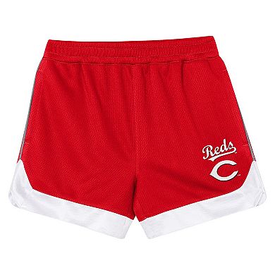 Toddler Outerstuff Red Cincinnati Reds Pinch Hitter T-Shirt & Shorts Set