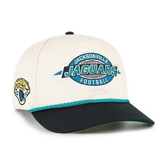 Men's '47 Natural Jacksonville Jaguars Frame Out Two Tone Hitch Adjustable Hat