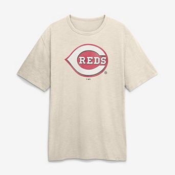 Men's Fanatics Tan Cincinnati Reds Stadium Slub T-Shirt