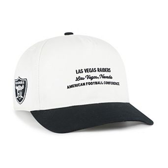 Men's '47 White Las Vegas Raiders Contemporary Two-Tone Hitch Adjustable Hat