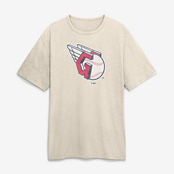 Men's Fanatics Tan Cleveland Guardians Stadium Slub T-Shirt