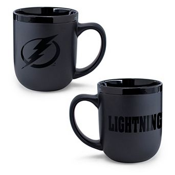 WinCraft Tampa Bay Lightning 17oz. Black Tonal Ceramic Mug